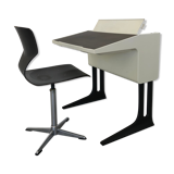 Bureau et chaise enfant, space age par Luigi Colani pour Flötotto