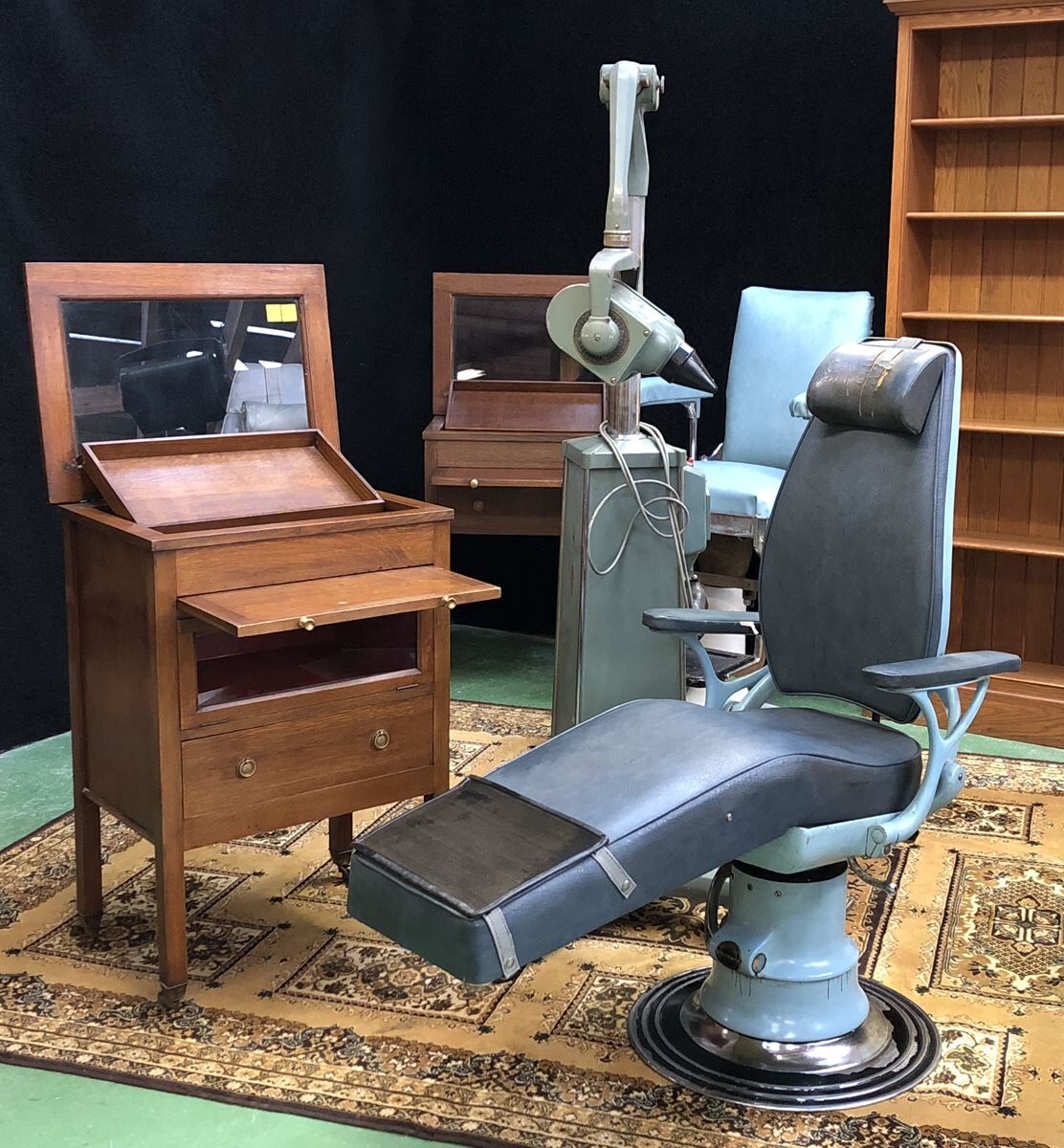 The 1960s dentist's armchair