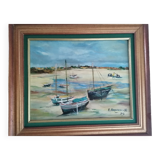 Peinture à l'huile La marée basse