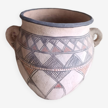 Berber pottery tribute Béni Saïd North of Morocco 31cm H