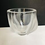 Tulip vase in Lalique crystal