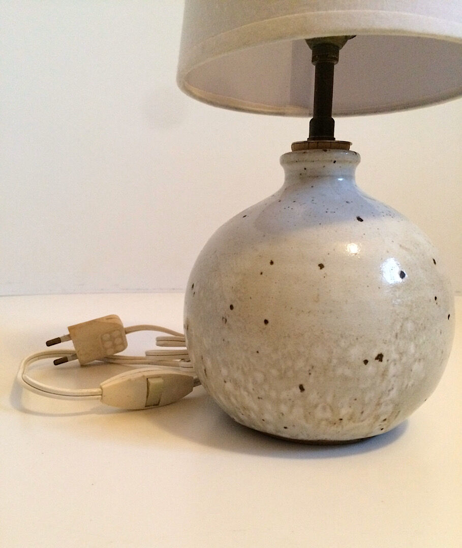 Vintage sandstone lamp