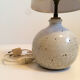 Lampe en grès vintage