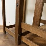 Stool transforming into a step ladder.