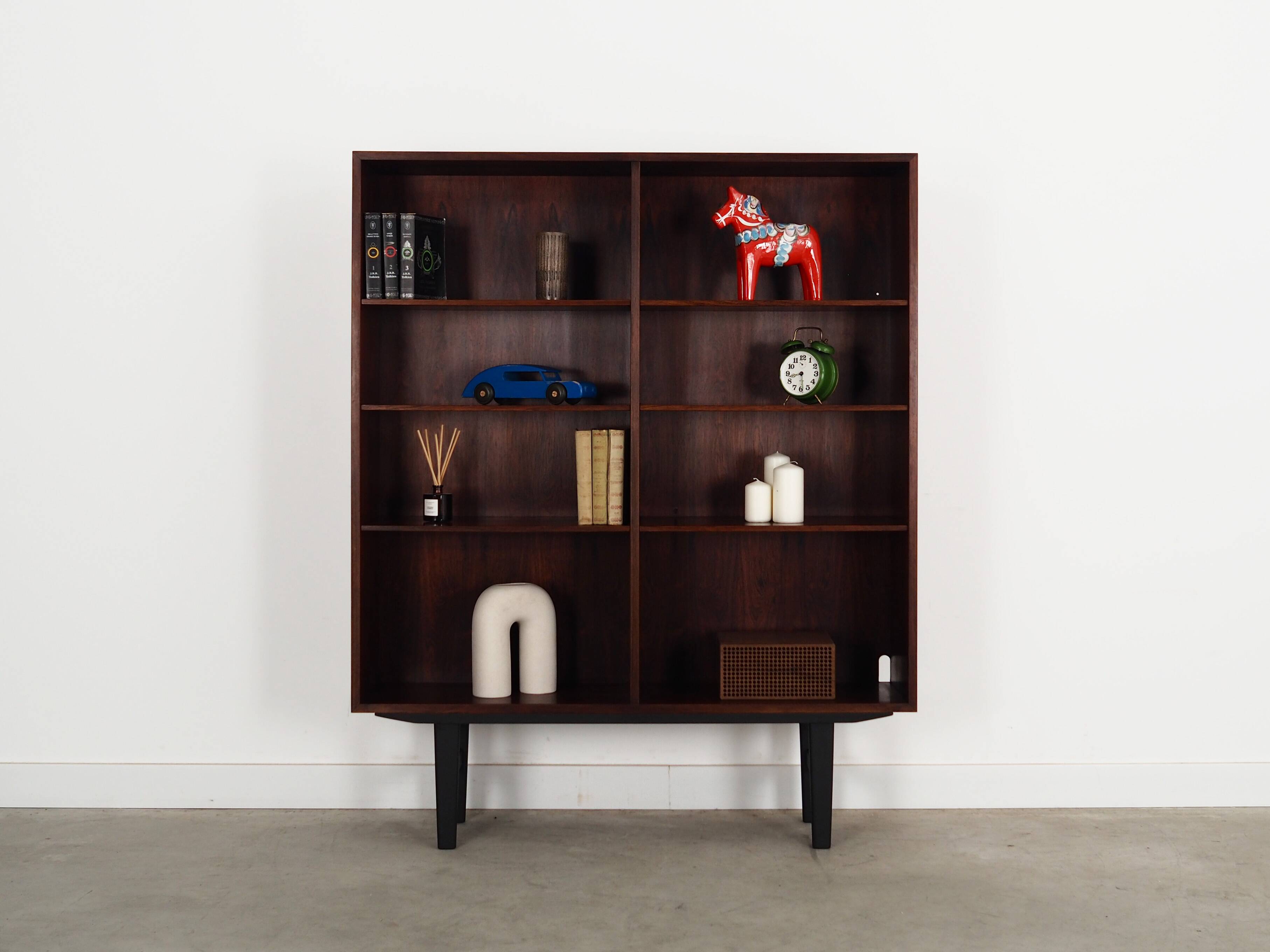 Rosewood bookcase, Danish design, 1970s, manufacturer: Omann Jun