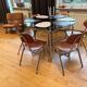 Set of six KN-38 chairs designed by Karl Nothhelfer for VS Möbel, Germany,