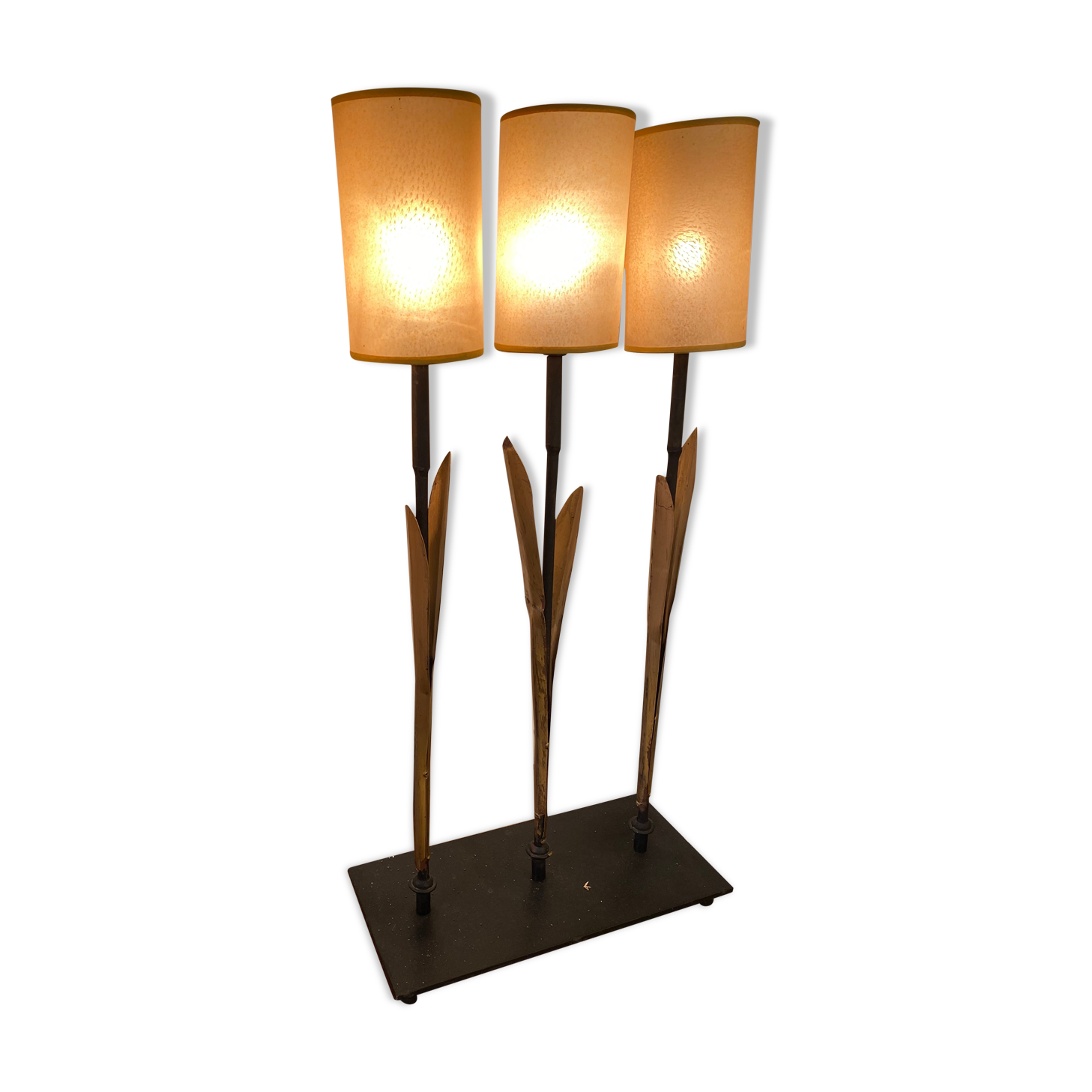 Trio of lamps sea rush "Mis en demeure"