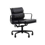 Eames EA435 Management Soft Pad Office Chair all black by Herman Miller