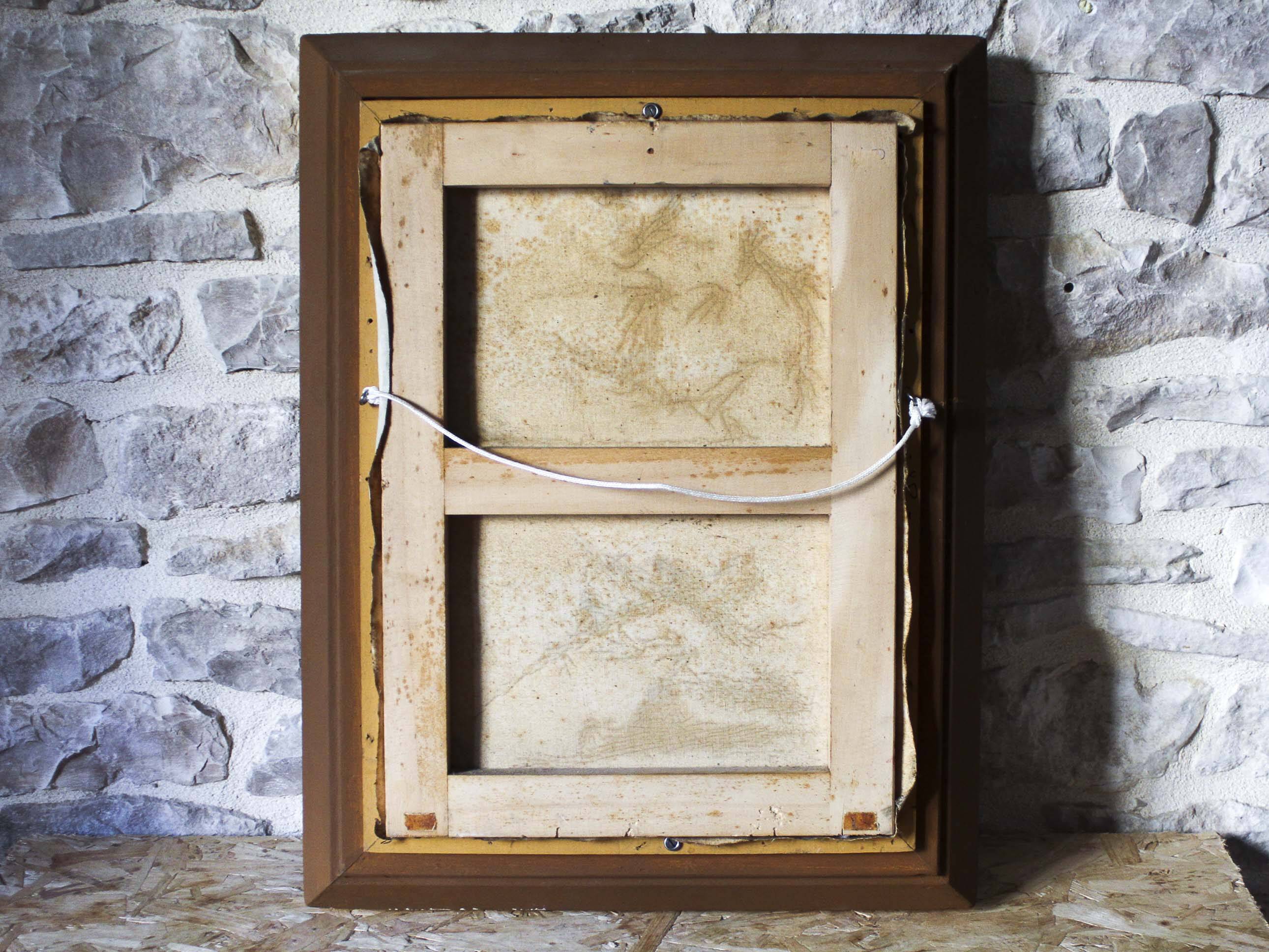 Oil on canvas Montmartre F. Bonniard