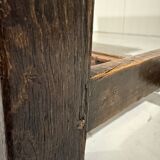 Brutalist antique Spanish coffee table 1880's