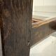 Brutalist antique Spanish coffee table 1880's