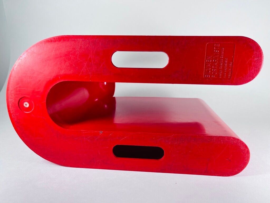 Rodolfo Bonetto for Bilumen magazine holder 1960 space age made in Italy