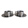2 stainless steel Space Age cups STO Casalinghi inox