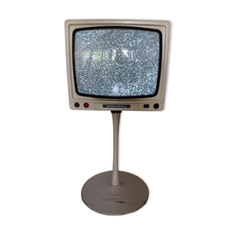 Vintage television Grundig tulip foot