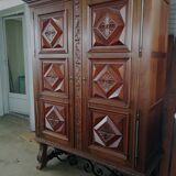 Wardrobe - complete dining room set available.