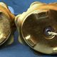 Paire de lampe en bronze style Louis XV