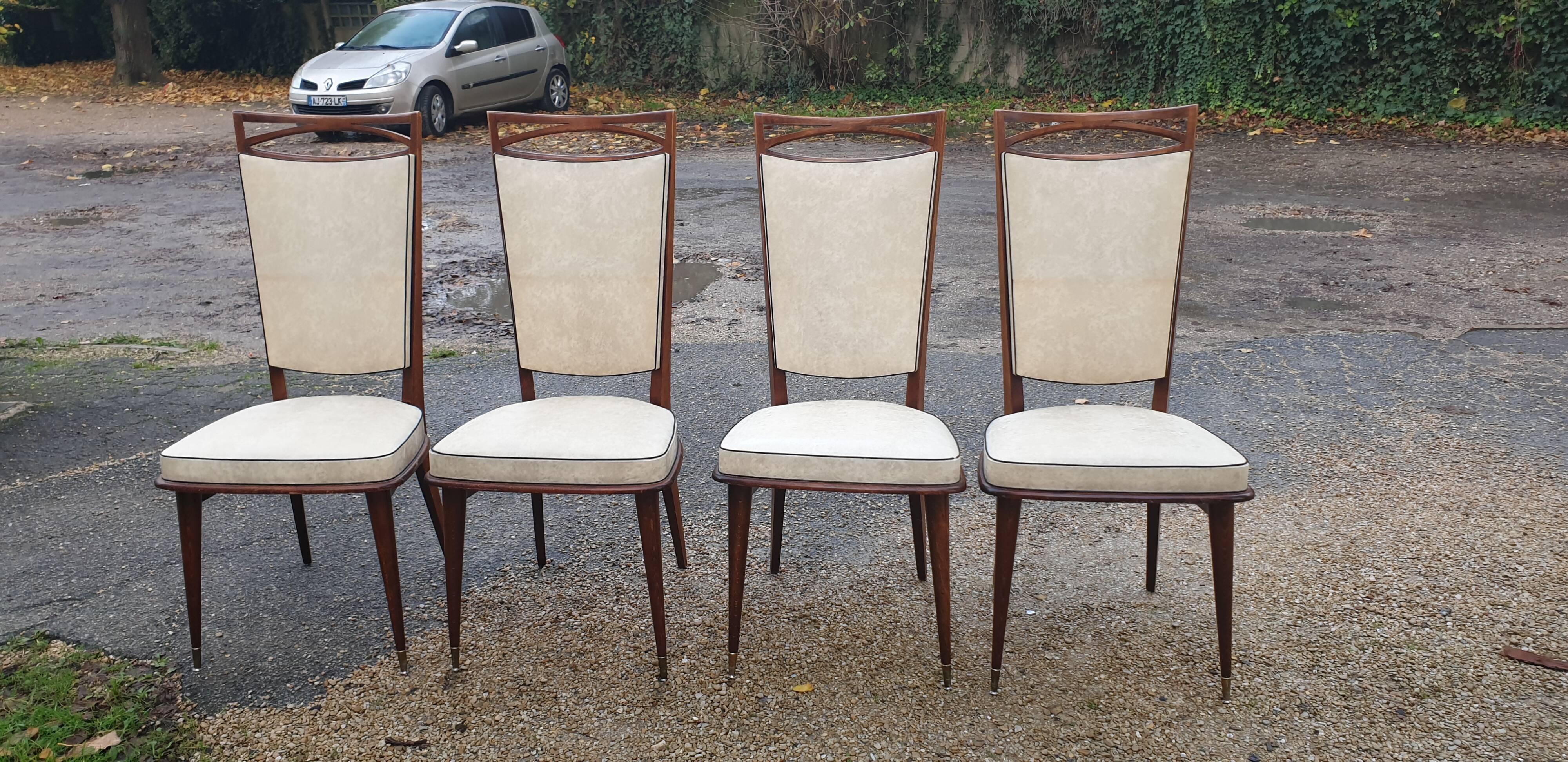 4 chairs from the 50s