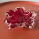 Ashtray in murano glass 70s design