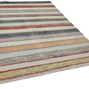 Turkish Handwoven Flatweave Chaput Kilim 180 cm x 247 cm