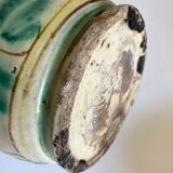 Vase pitcher 18th Italian glazed earth of Vietri Amalfi