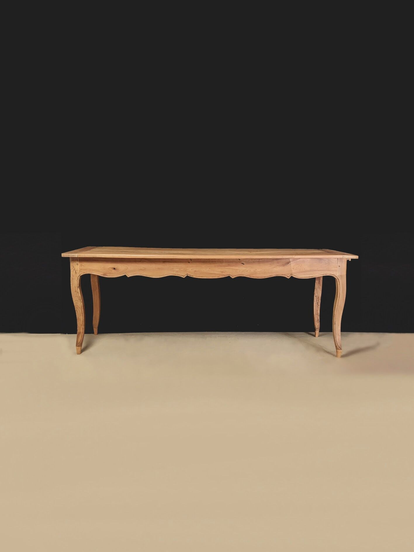 Table de ferme en noyer 2m