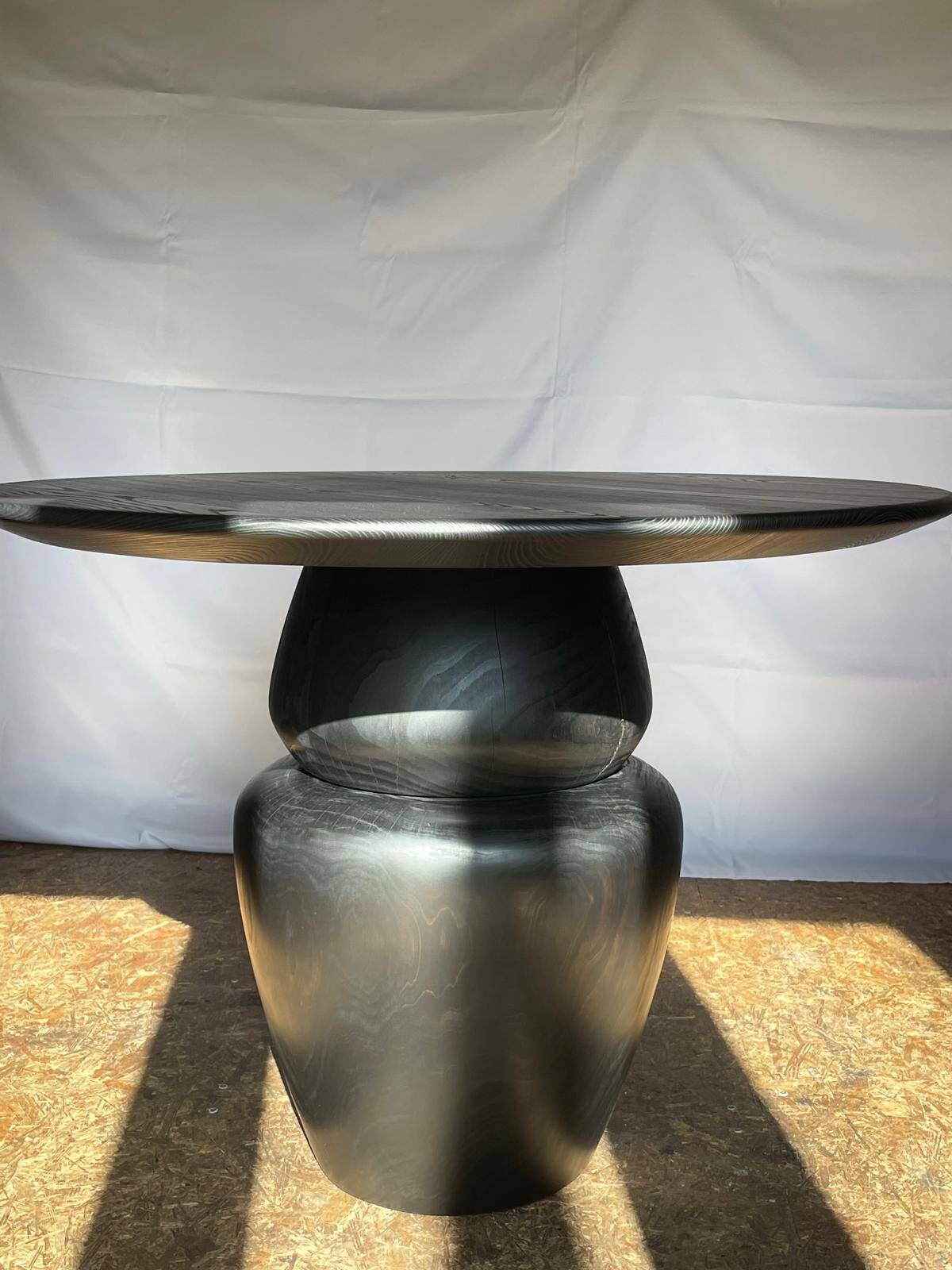 Carved dining table