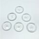 Six crystal coasters Baccarat
