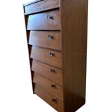 Vintage shoe cabinet / drop-leaf cabinet