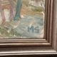 Original Swedish Oil Painting - "Nature Scene" by Maja Sjöberg - Signed - Vintage and Framed - 35.5 × 43.5 cm (14" × 17.1")