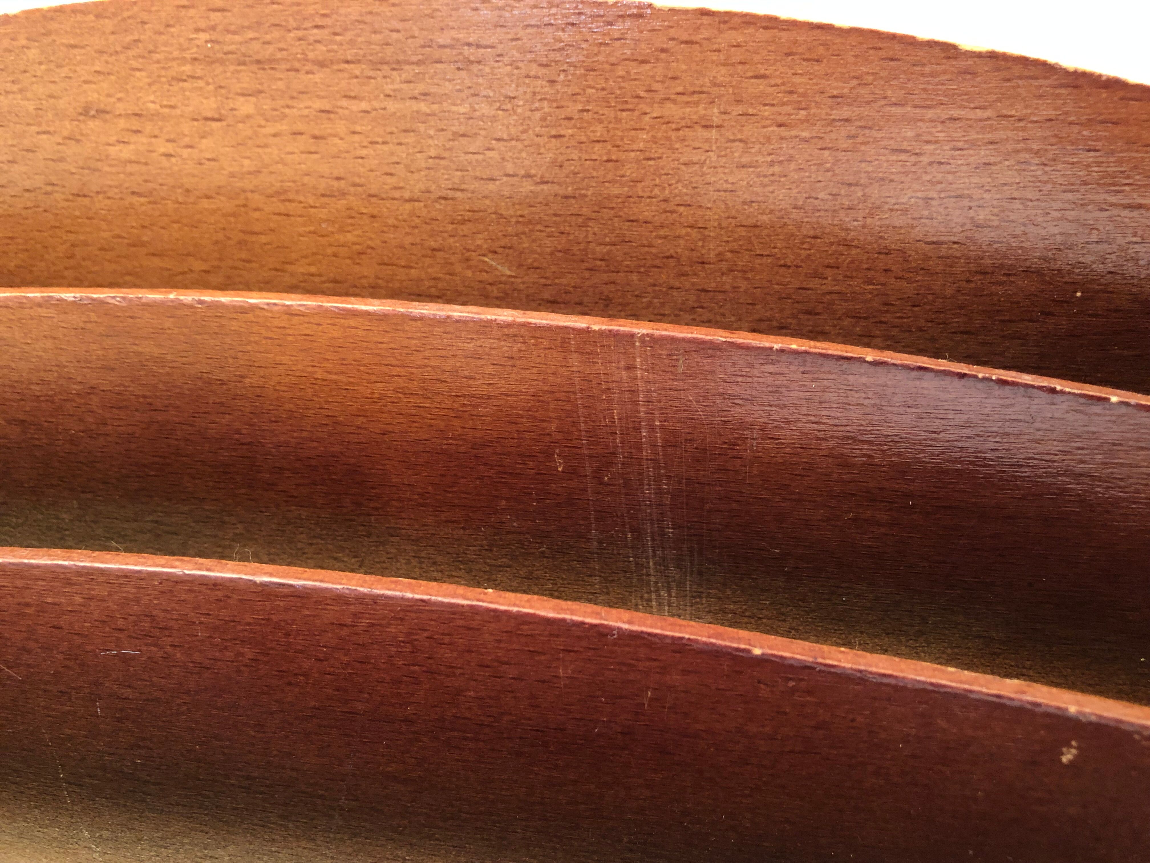 Office storage sorter range mail solid beech vintage 60/70