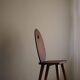 Rustic chair in Swedish pine, Carl Malmsten style, early 20th century.