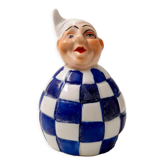 Porcelain salt shaker father Lustucru 40s
