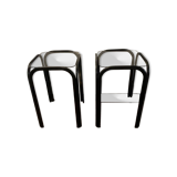 2 vintage side tables from the 70s