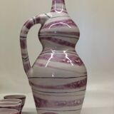 Vintage ceramic service by Piccolo Lampecco in Maredsous