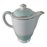 Half-porcelain coffee pot Lunéville Art Deco