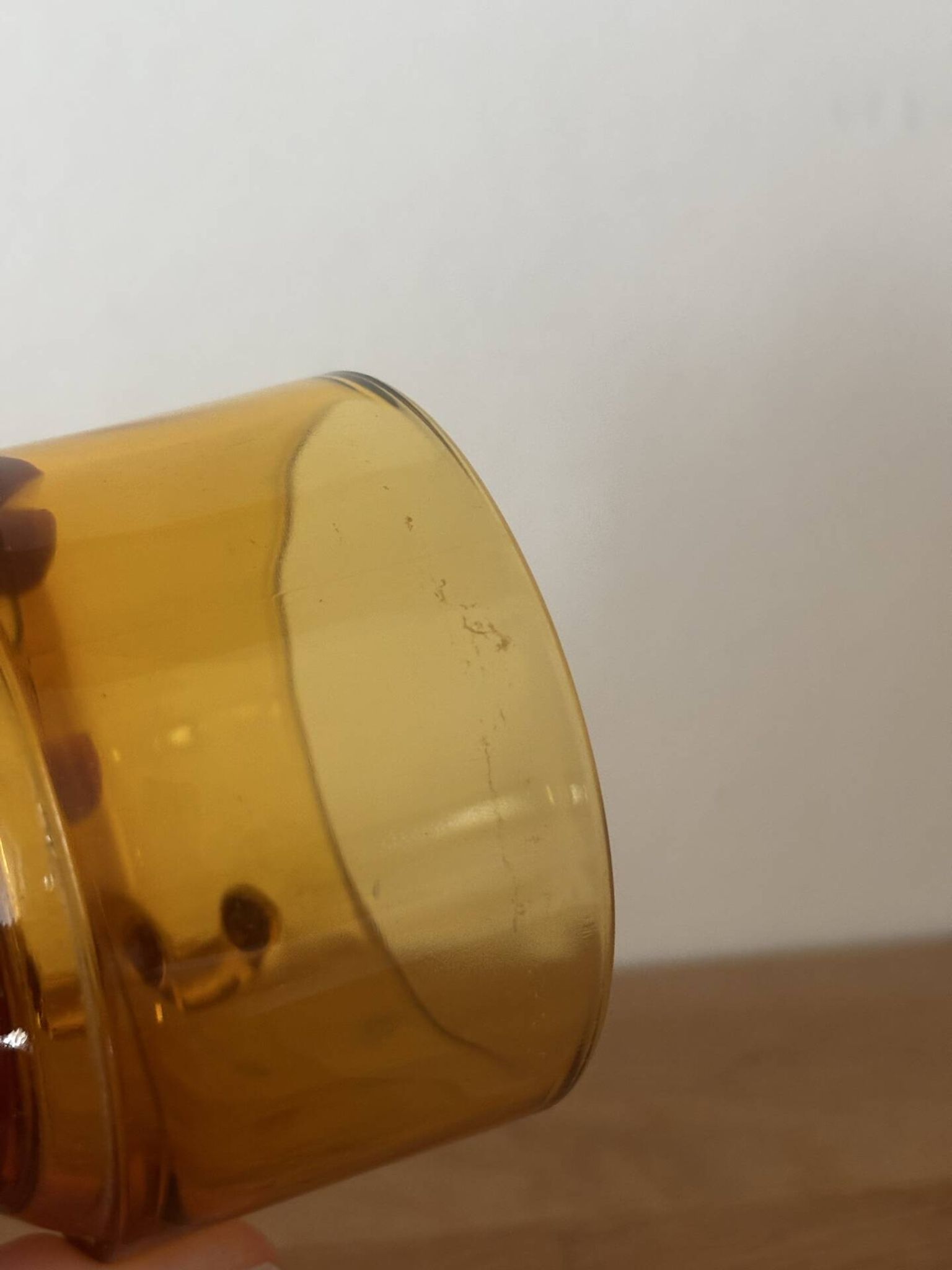 Vintage set of 6 brown coffee cups Vereco