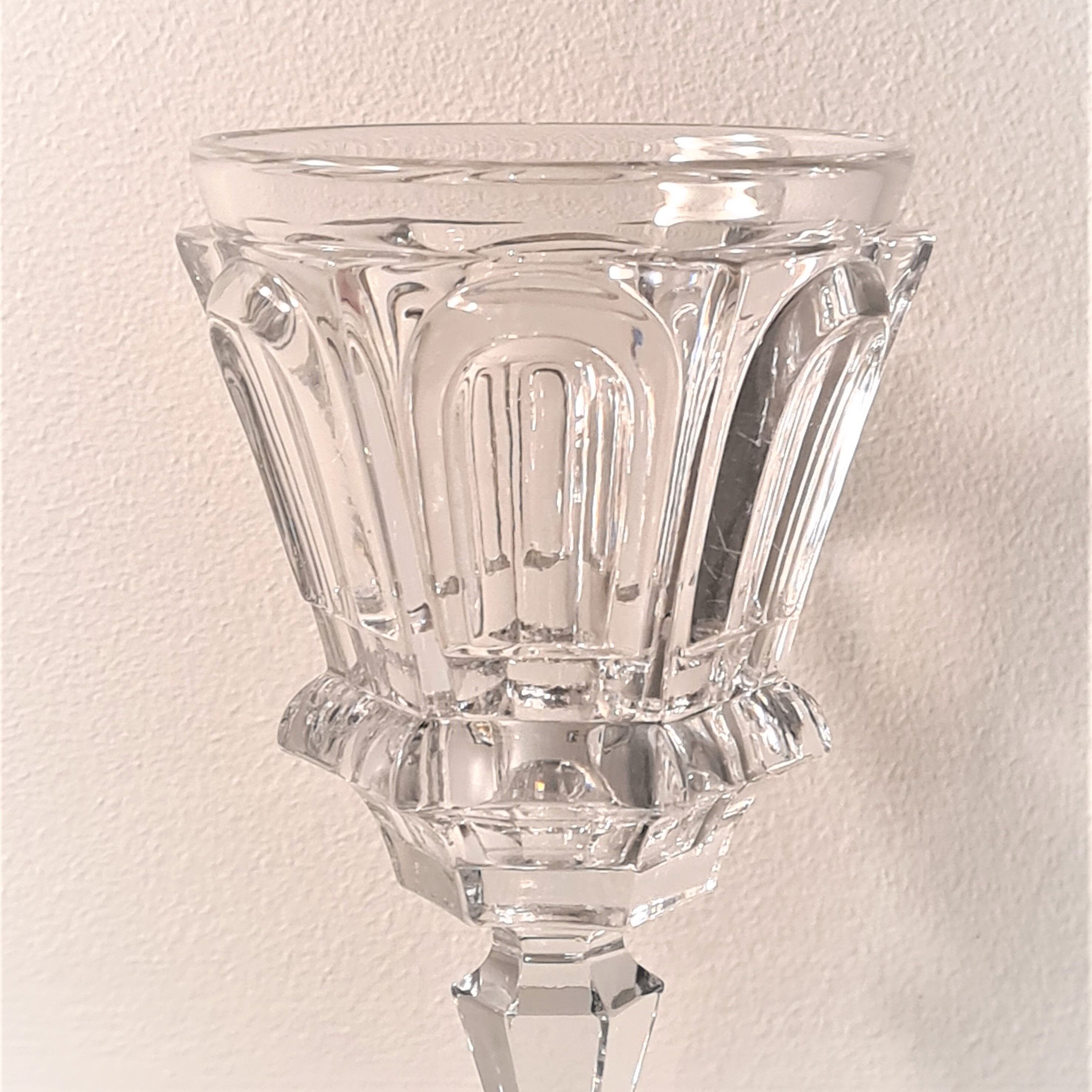 Baccarat glasses