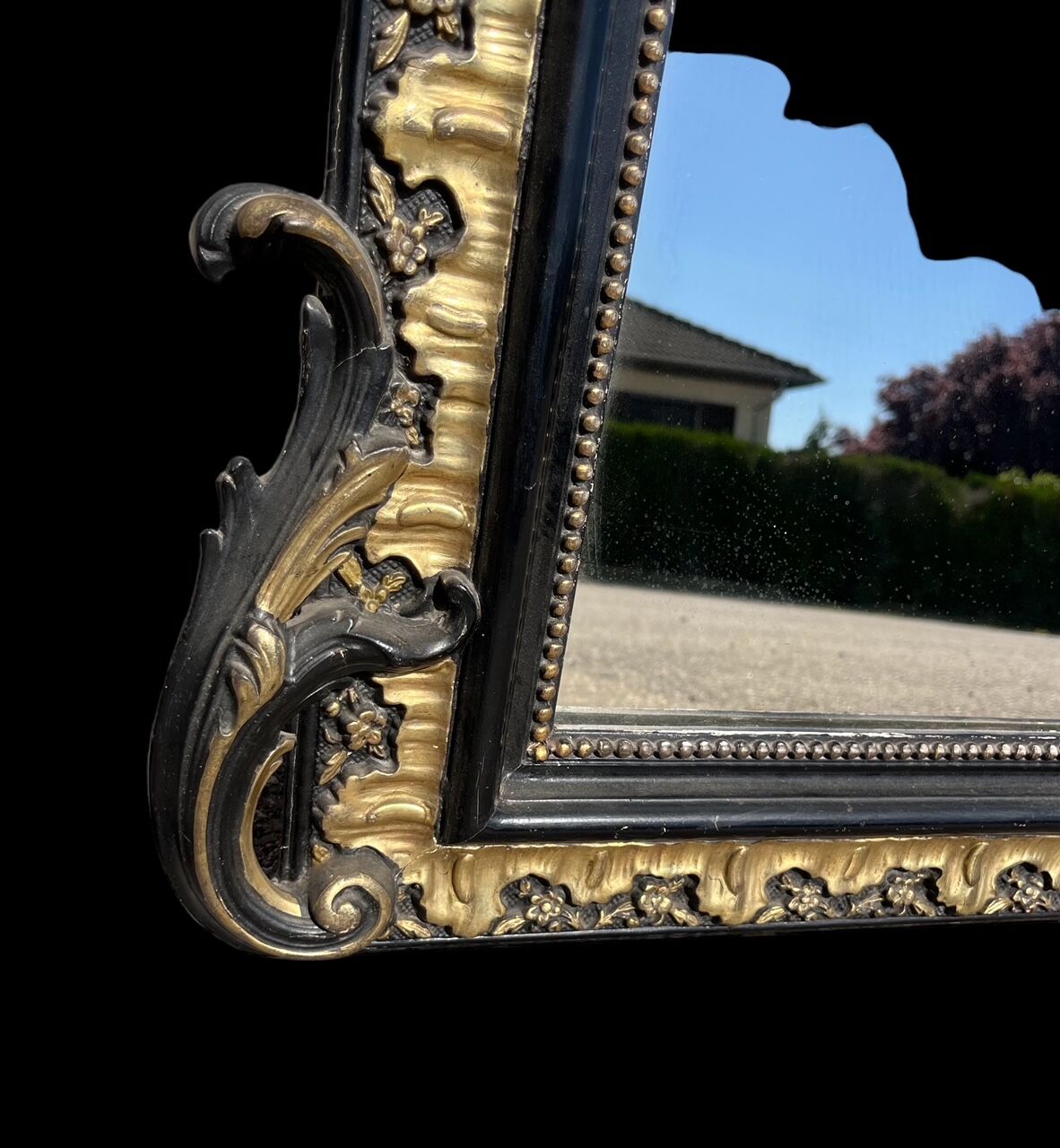 Golden mirror Napoleon III