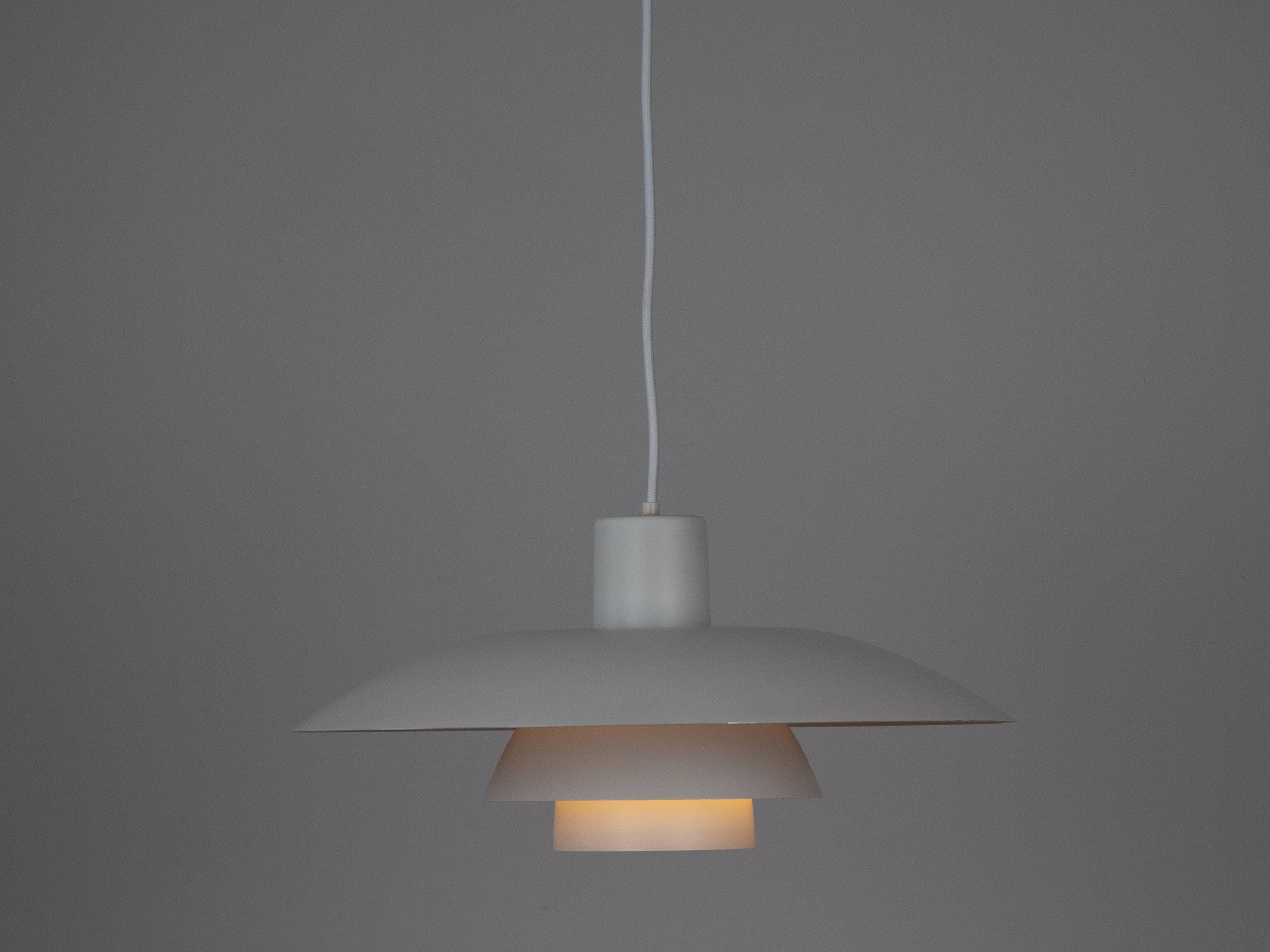 Lampe suspendue vintage danoise PH 4/3 par Poul Henningsen, Louis Poulsen, 1966
