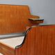 Bed with bedside tables 1950s-60s