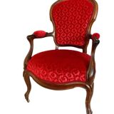 Louis XV Style Cabriolet armchair, circa 1850