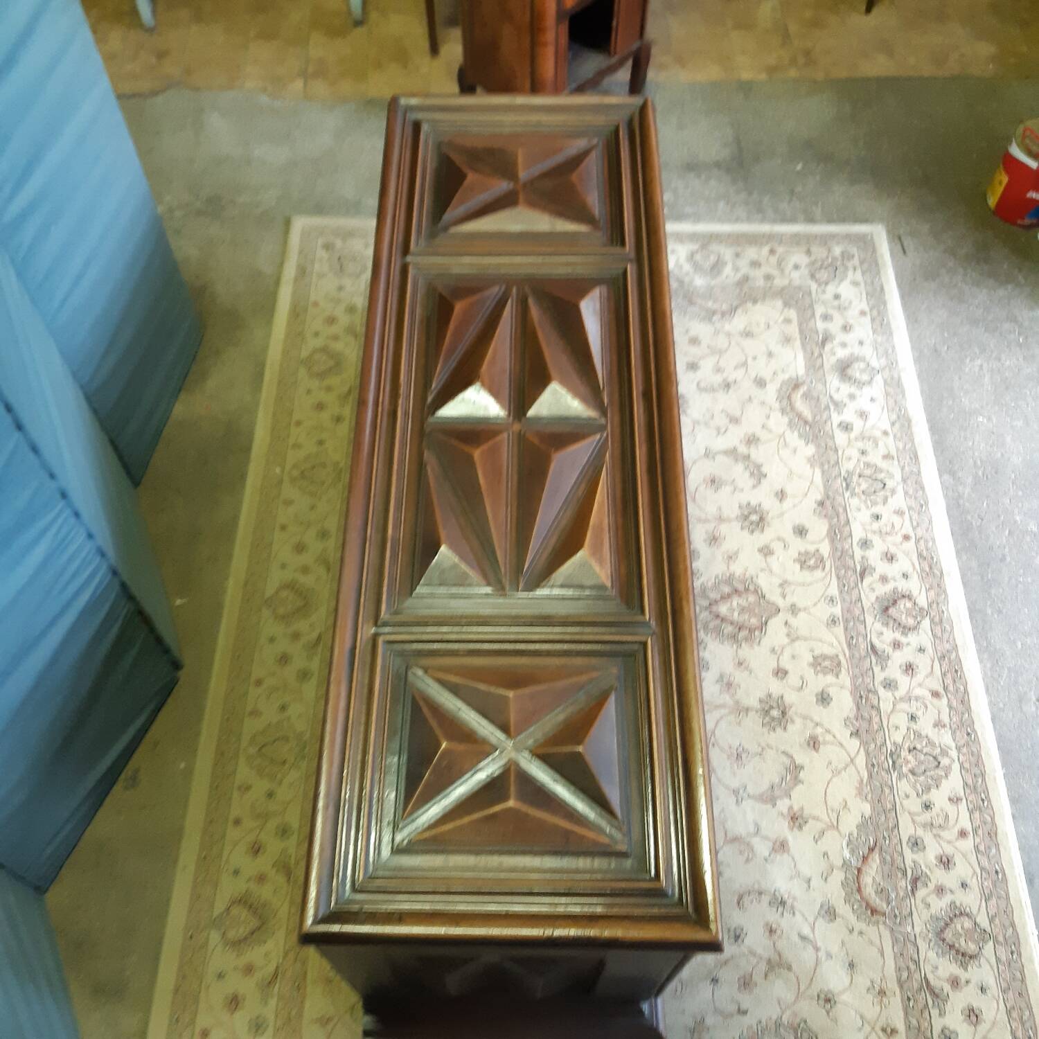 Large Louis XIII style chest 168X53cm
