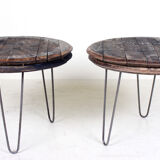 Industrial coffee table