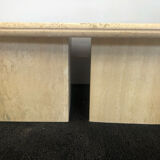 Table basse en travertin