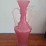 Vasse en opaline rose