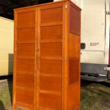 Parisian wardrobe two doors by René Gabriel