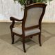19th Century Restoration Armchair in Mahogany