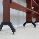 Mid century modular teak bookcase AV Arredamenti 1960s