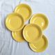 Deep plates or salad plates Villeroy & Boch yellow