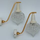 Pair of vintage wall lights 1950